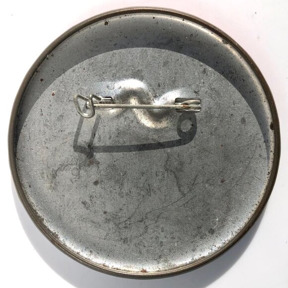 vintage ACLU American Civil Liberties Union Pinback Button America Safe and Free - Picture 2 of 3